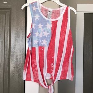 Target American Flag Tank Top Size M